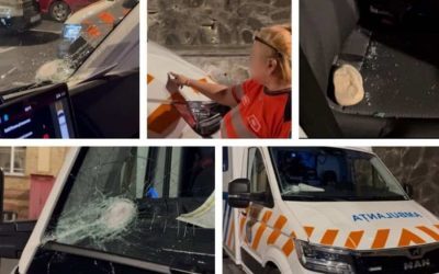 Ambulanță atacată din cauza zvonurilor de pe TikTok