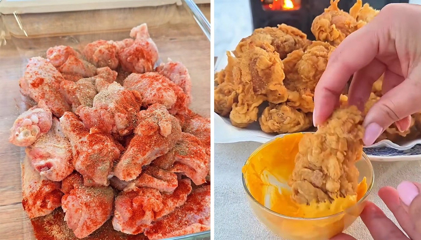 Aripioare picante ca la KFC, la tine acasă. Secretul gustului unic