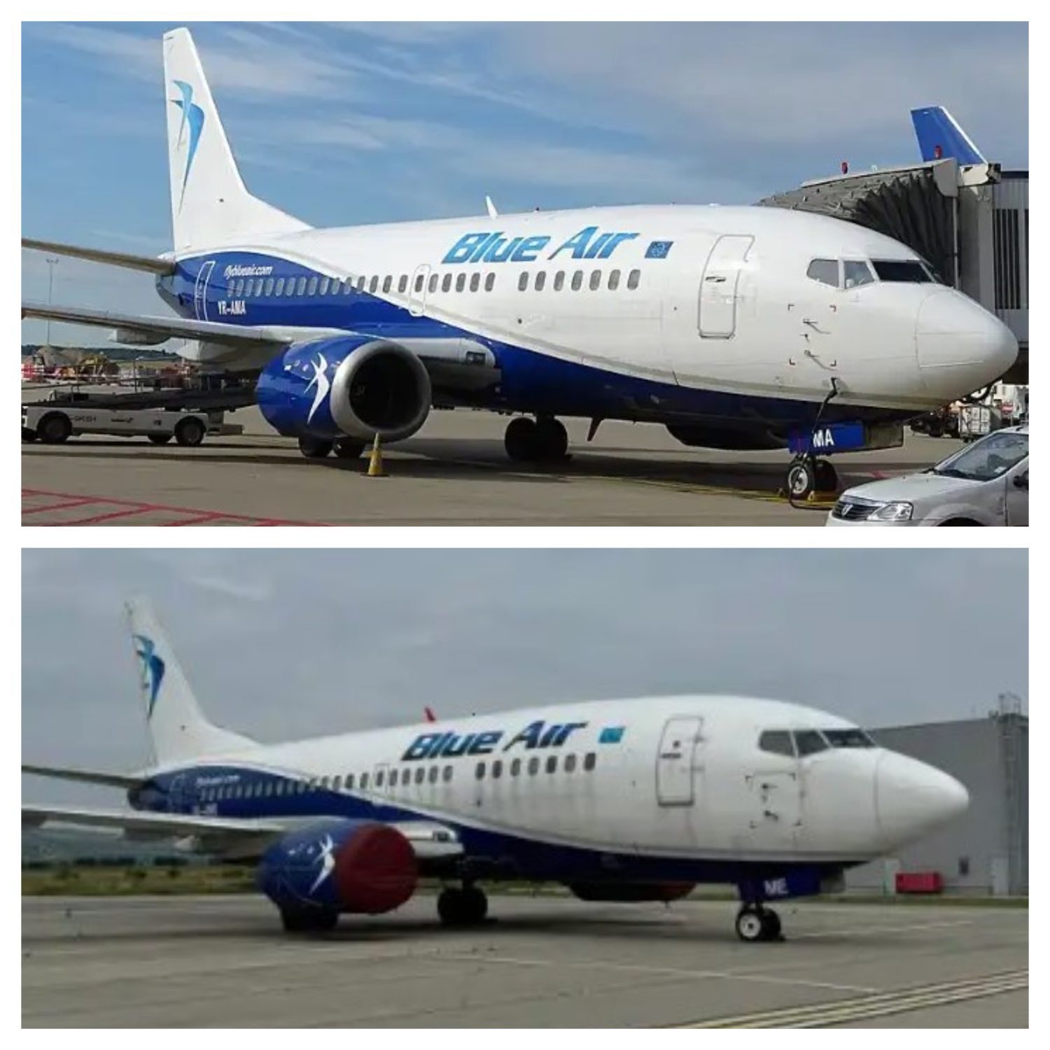 Blue Air, avioane vandute la pret de chilipir: 3.5 milioane euro pierdere
