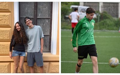 Bebeto, 18 ani, surprins la braț cu o tânără superbă