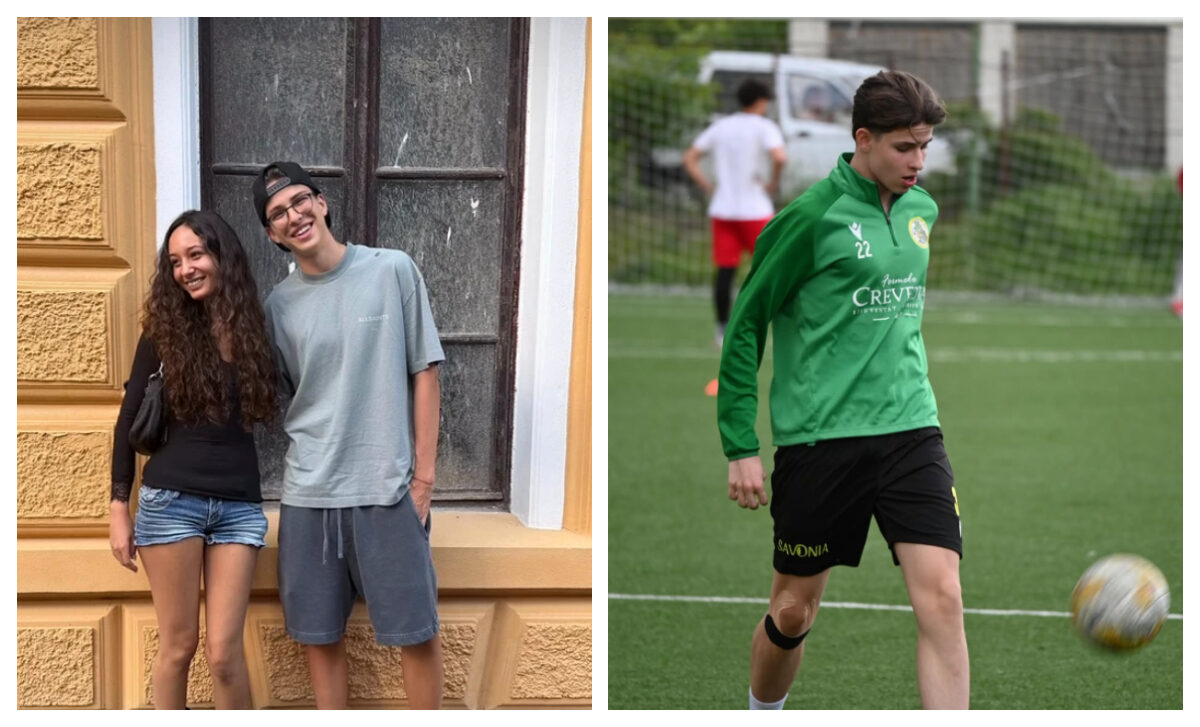 Bebeto, 18 ani, surprins la braț cu o tânără superbă