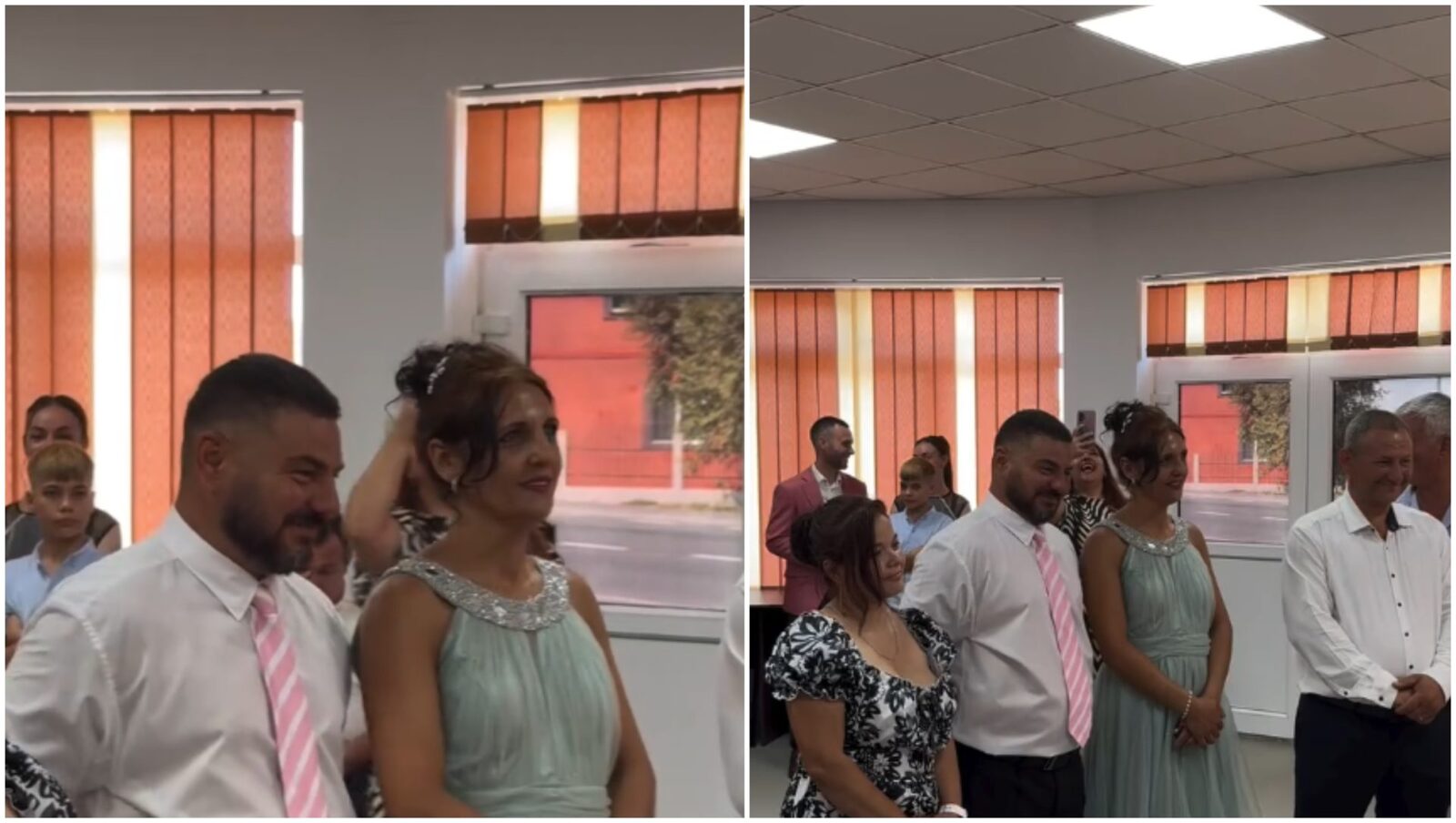 Cununie în semne la Starea Civilă Clejani