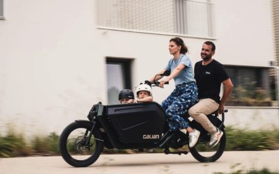 Bicicleta-taxi pentru copii schimbă jocul în familie