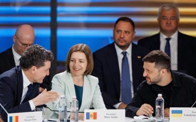 Nicușor Dan, la Chișinău: Întâlnire cu Sandu și Zelenski
