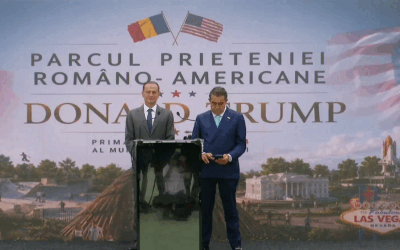 Băluță dezvăluie termenul pentru Parcul Prieteniei Donald Trump