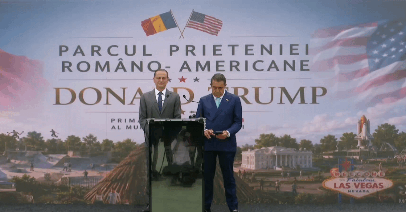 Băluță dezvăluie termenul pentru Parcul Prieteniei Donald Trump