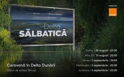 Delta Sălbatică, proiectată în premieră în inima Deltei Dunării