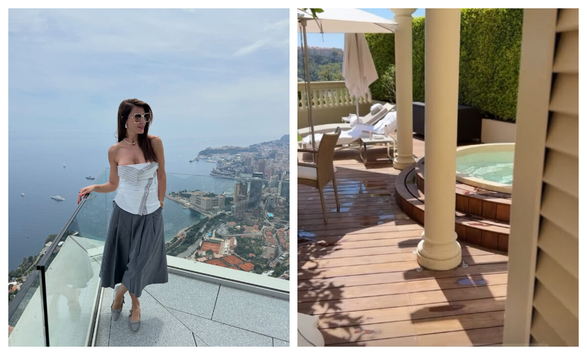 Vila din Monaco a Ilincăi Vandici: Piscină și priveliște uluitoare