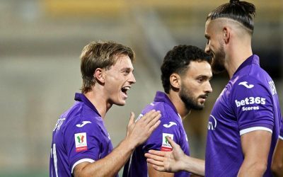 Drăgușin, pasă de gol! Fiorentina, calificare lejeră