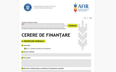 AFIR: 50.000 EUR pentru ferme mici, cereri corectate!