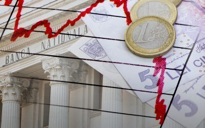 Leul slăbește, datoriile cresc, economia la limită