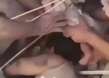 Bebeluș salvat din ruine în Columbia după sunet slab