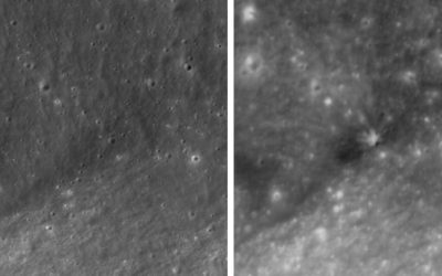 Luna, zgâriată de SpaceX: Noi imagini ale craterului