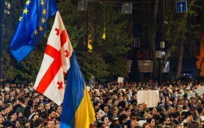 UE: Justiția din Georgia, armă de reprimare a societății civile