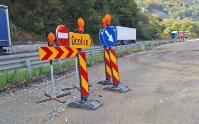 Valea Oltului, blocată! Devieri pe DN7 până la Revelion