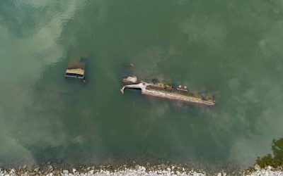 Dunărea, la cote joase: Două nave de război, descoperite în Austria