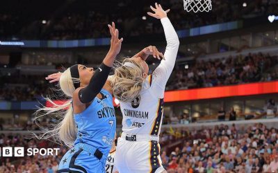 DiJonai Carrington, eliminată pentru o intrare dură asupra lui Sophie Cunningham