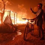 Grecia în flăcări: Noi incendii pe Salamis, cel mai mare focar