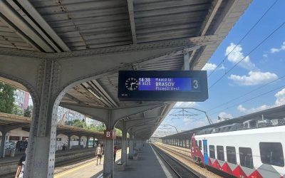 Primul tren PESA spre Brașov, lansat pe șine spre București