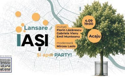 Hartă literară inovează Iașul săptămâna viitoare