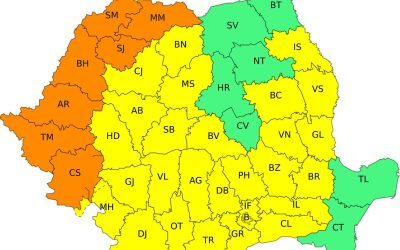 România, sub coduri de caniculă: Val galben și portocaliu