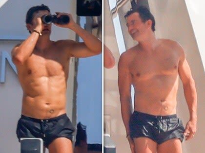 Bloom, topless pe iaht cu Woody Harrelson
