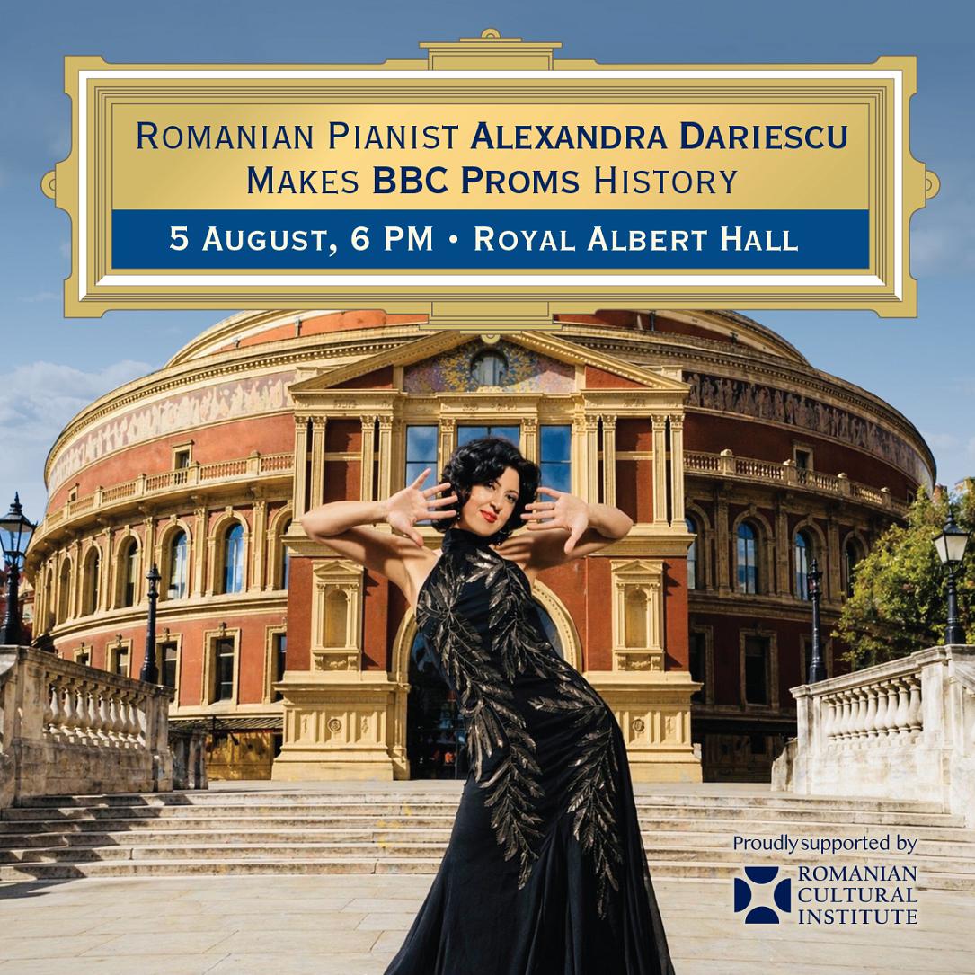 Alexandra Dăriescu, la BBC Proms: Debut istoric pentru România