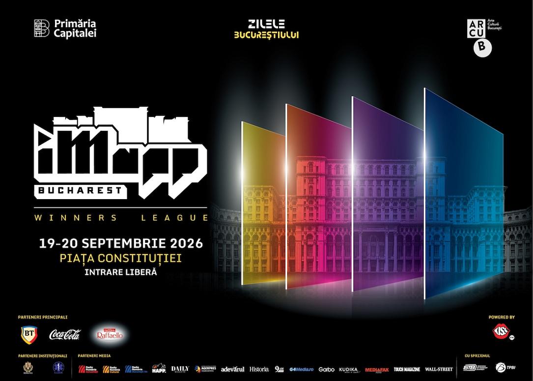 IMapp Bucharest 2026: Artă digitală și omagiu Nadia Comăneci
