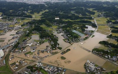 Japonia, inundată: 6 morți, mii de evacuați și zeci de mii blocați
