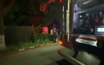 Incendiu pe Marginei, București: RO-ALERT emis