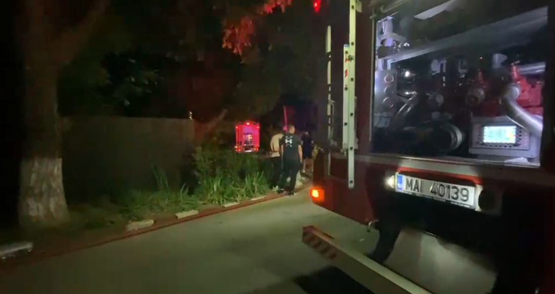 Incendiu pe Marginei, București: RO-ALERT emis