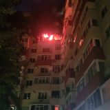 București: Incendii la Iuliu Maniu, un bărbat reținut