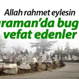 Decesul din Karaman, 13 august 2026
