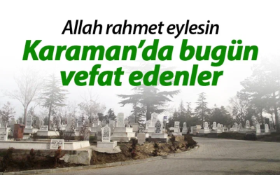 Decesul din Karaman, 13 august 2026