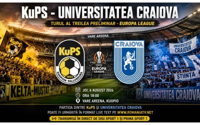 Universitatea Craiova, prag de Europa League: Ce adversar pentru play-off