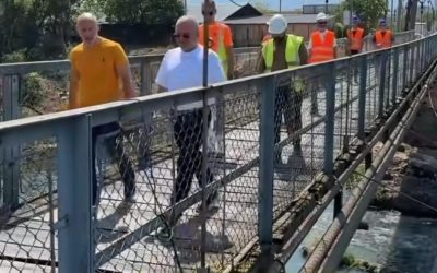 Cluj: Pod nou de 6 mil. Euro, pe ruinele vechi. Imagini revoltătoare