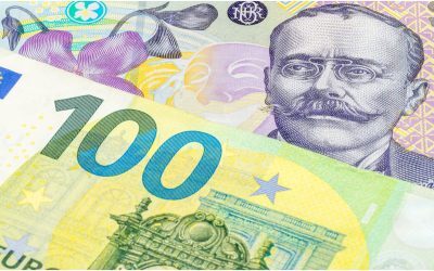 Leul, stabiltat în fața euro, pe piețele valutare