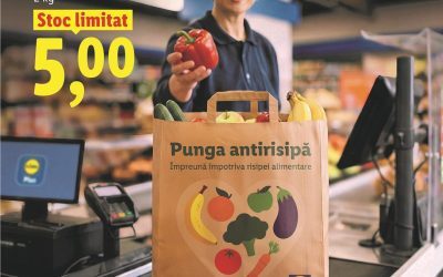 Lidl România: Sacii Anti-Risipă pentru legume-fructe neperfecte