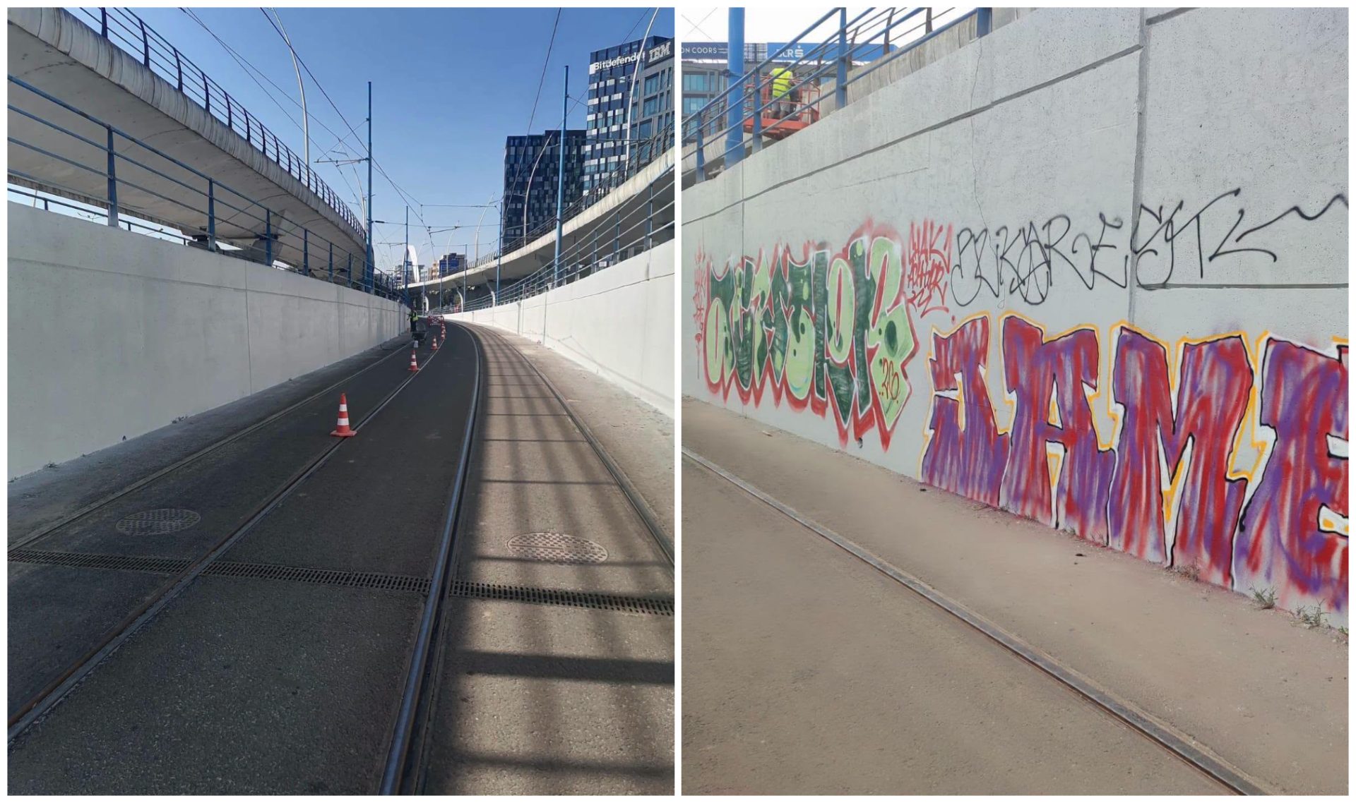 București sub supraveghere maximă după vandalismul de la Basarab