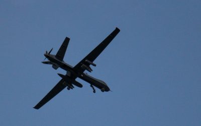 Fregmente de drone, curățate de pe plaja Costinești
