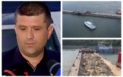 Dunărea, coșmarul navigației: Barje scufundate, ministrul Miruță explică