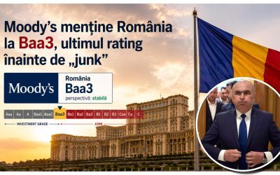 Moody’s salvează România: Nu riscăm retrogradarea economică