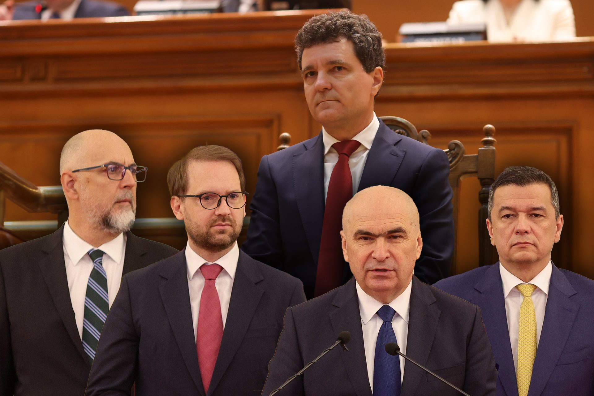 Nicușor Dan la Cotroceni cu liderii coaliției: Legea sănătății, subiect fierbinte