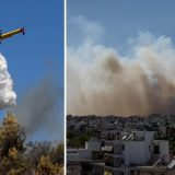 Incendii la Atena: Val de căldură, urgență și evacuări în Spania