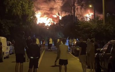 Incendiu masiv în Nordul Bucureștiului. A fost RO-Alert