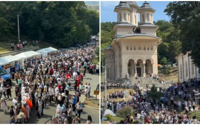 Sute de mii la Sfânta Maria, credința unește România