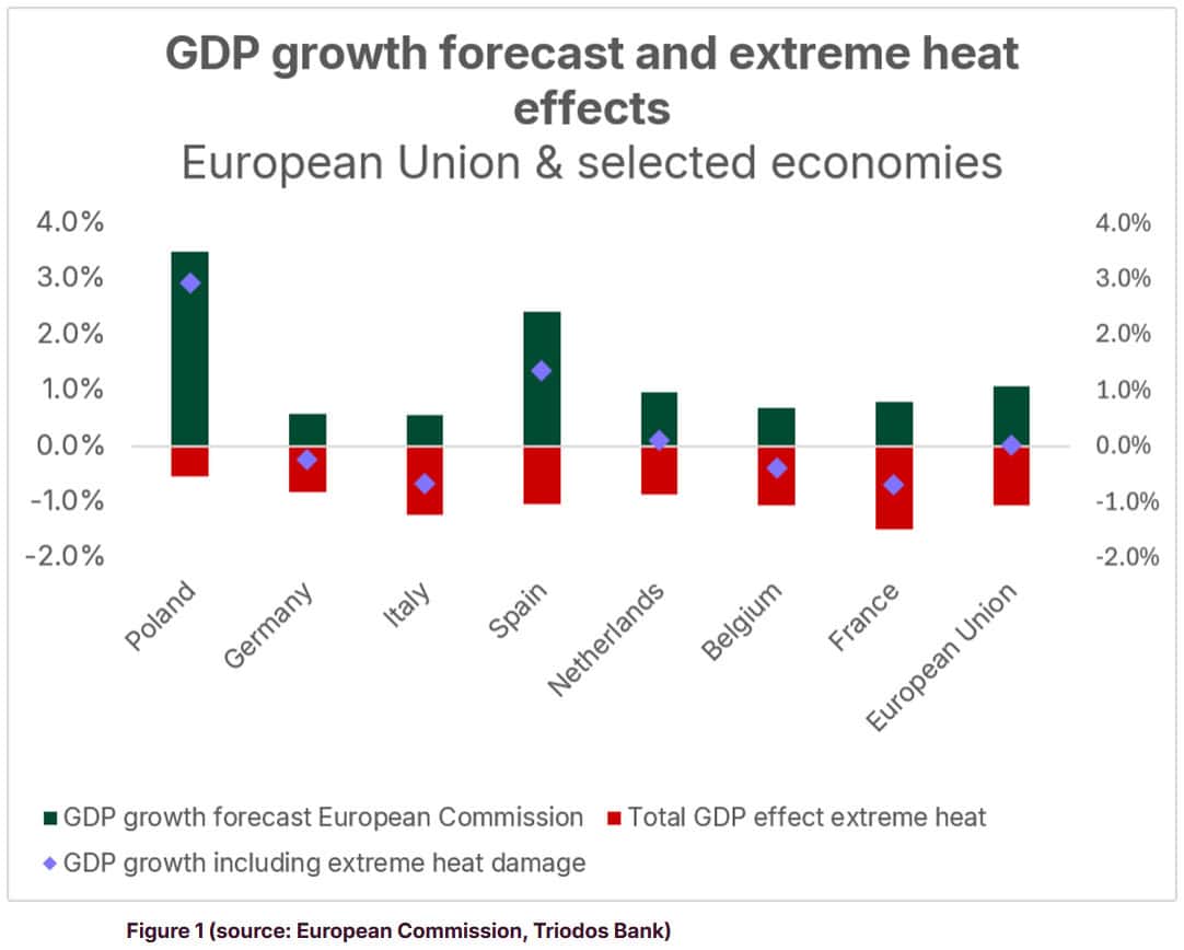 Caniculă în 2026: PIB-ul Europei scade cu 1%