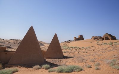 Piramidele din Meroe, în pericol: Războiul din Sudan amenință monumente unice