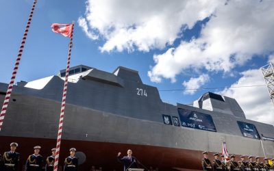 Polonia are o nouă navă de război după zeci de ani. Detalii despre ORP Wicher