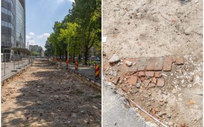 Vestigii în Cartierul Armenesc: Lucrările de tramvai, stopate